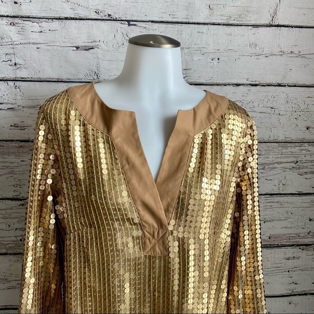 Michael Kors golden tunic - Picture 3 of 7
